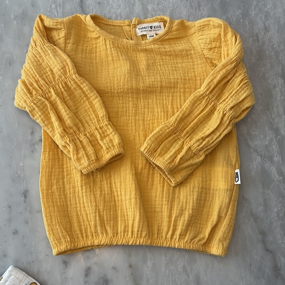 Rabbit bear organic cotton 2 piece suit - Picture 2 of 9